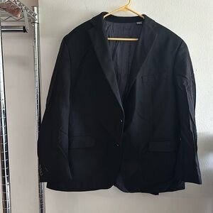 Michael kors 100% wool black blazer